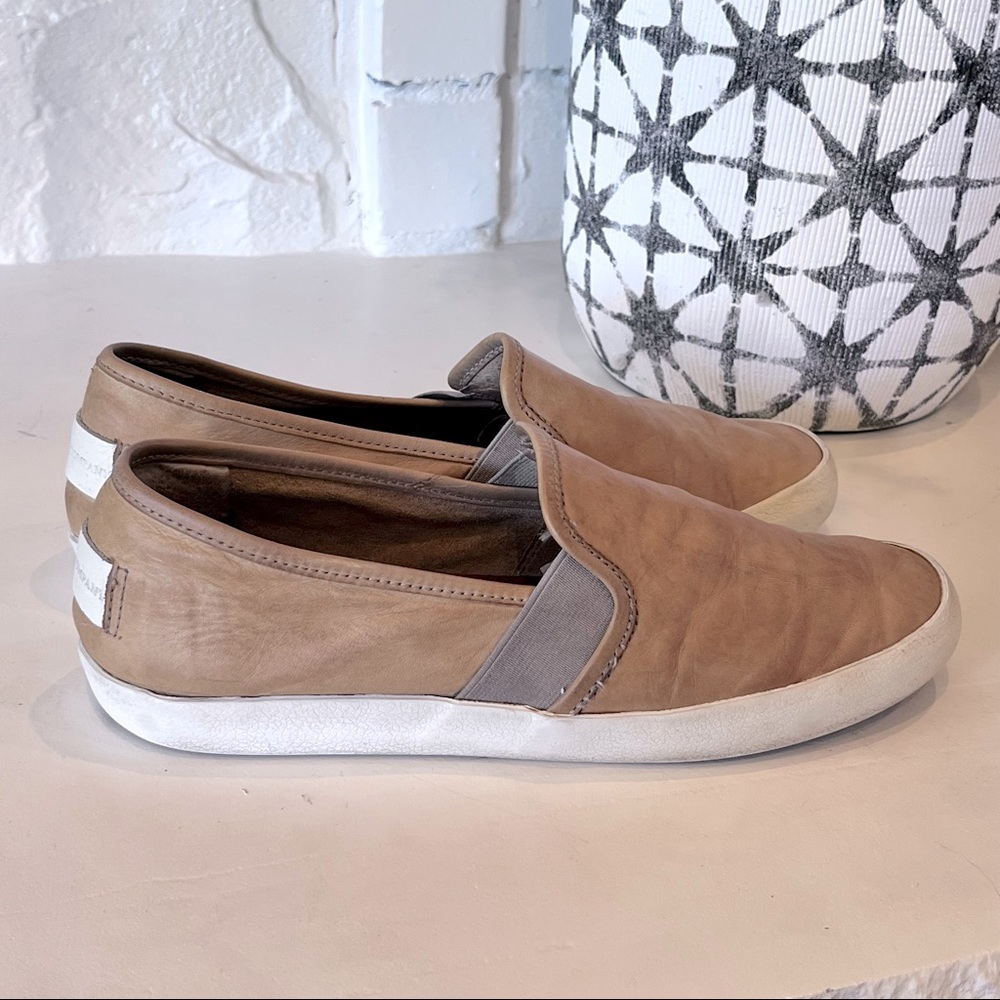 Frye Dylan Leather Slip-On Sneakers sz 7.5
